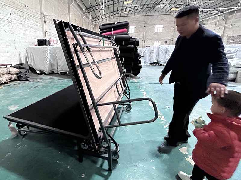 folding stage for sale