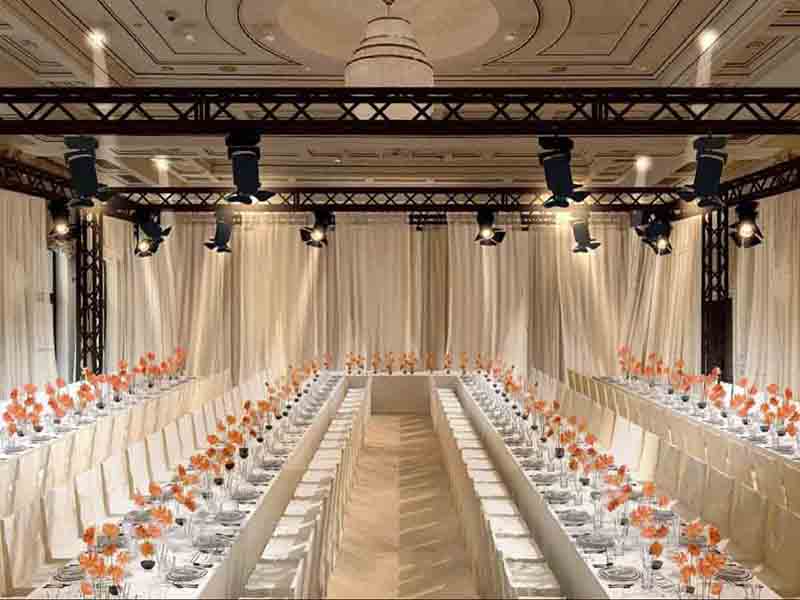 Indoor Wedding Truss Lighting