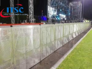 نظام حاجز أمام المسرح بطول 12 مترًا للبيع بالجملة للحفلات الموسيقية
        